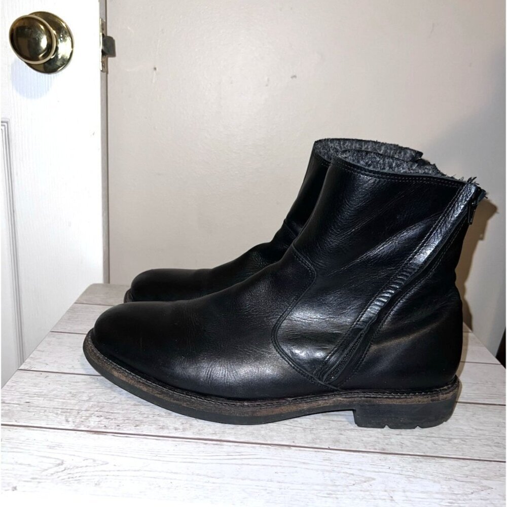 PAJAR Elliot Heritage Boot Mens Black Leather Waterproof Chelsea Sz 11.5